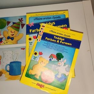 Haba Baby first games Teddys colours and shapes